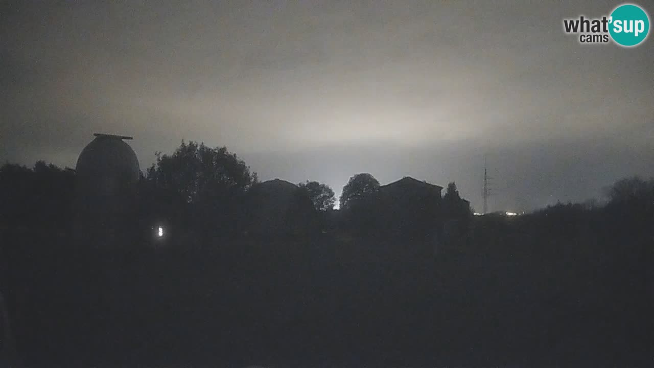 Cámara web en vivo del Observatorio de Višnjan: explora el cielo, los asteroides, cometas y meteoroides