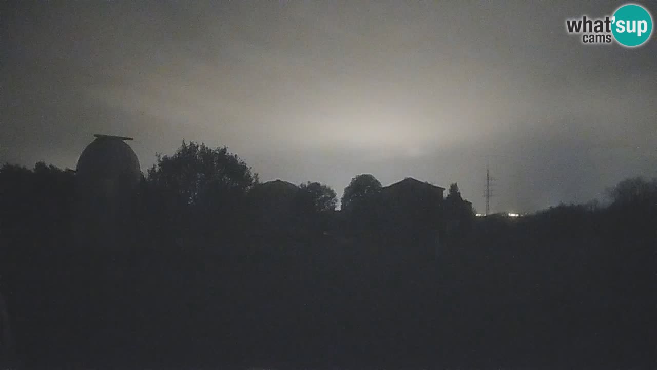 Cámara web en vivo del Observatorio de Višnjan: explora el cielo, los asteroides, cometas y meteoroides