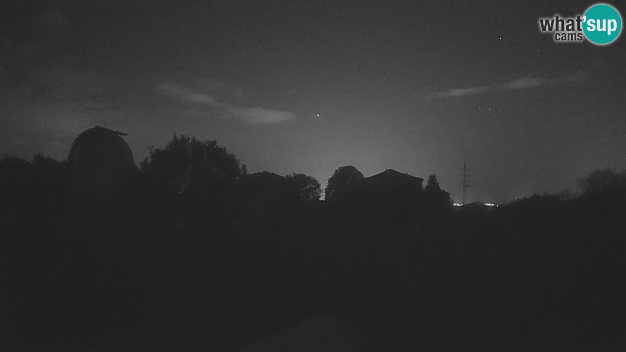 Cámara web en vivo del Observatorio de Višnjan: explora el cielo, los asteroides, cometas y meteoroides