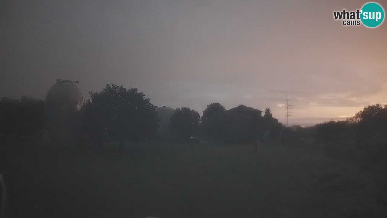 Webcam en direct de l’Observatoire de Višnjan – Explorez le ciel, les astéroïdes, les comètes et les météoroïdes