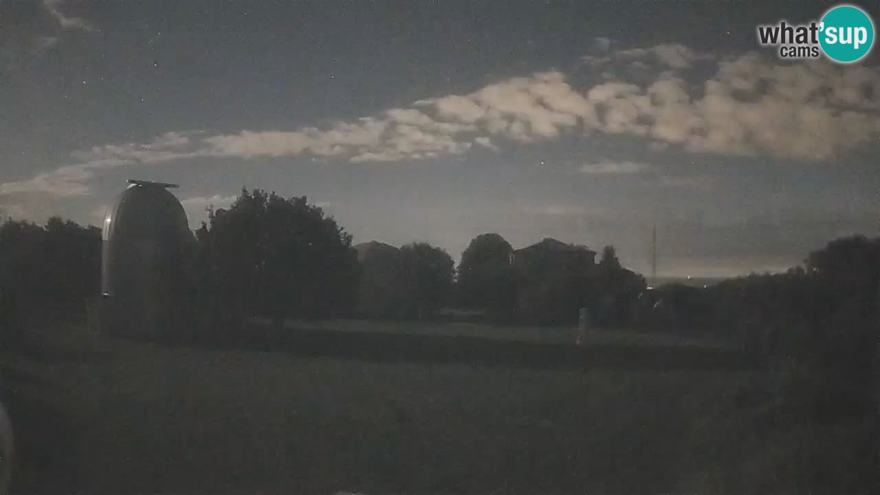 Višnjan Observatory Live Webcam – Explore the Sky, Asteroids, Comets, and Meteoroids