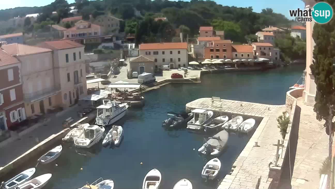 Webcam – Den Hafen und die Bucht von Veli Lošinj