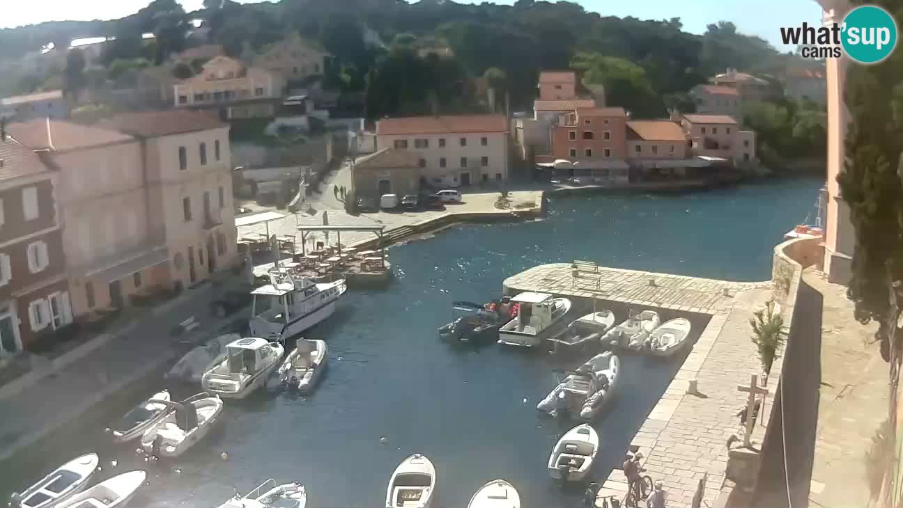 Webcam – Den Hafen und die Bucht von Veli Lošinj
