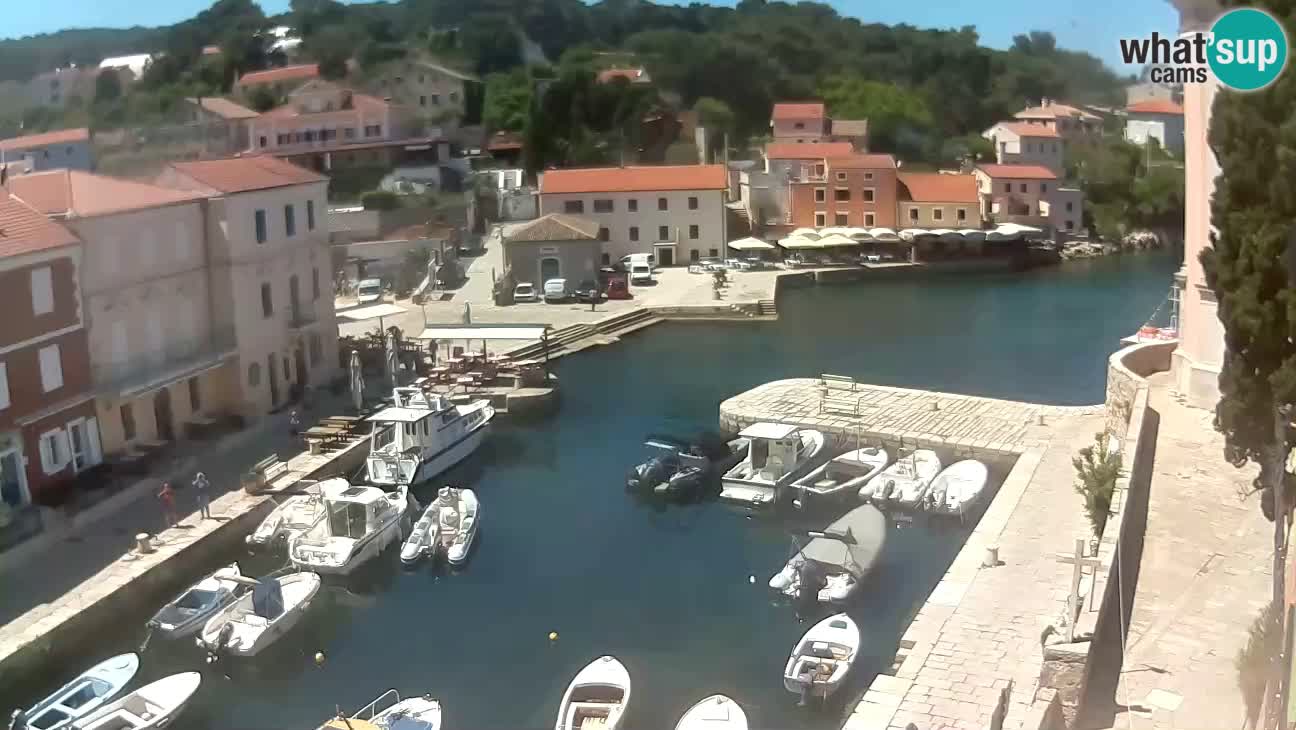 Webcam Live – The harbor and the bay of Veli Lošinj