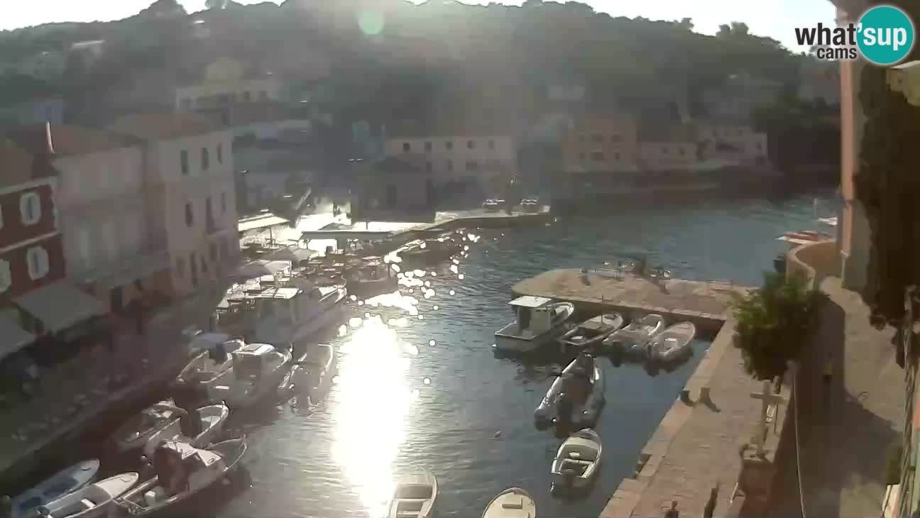 Webcam – Den Hafen und die Bucht von Veli Lošinj