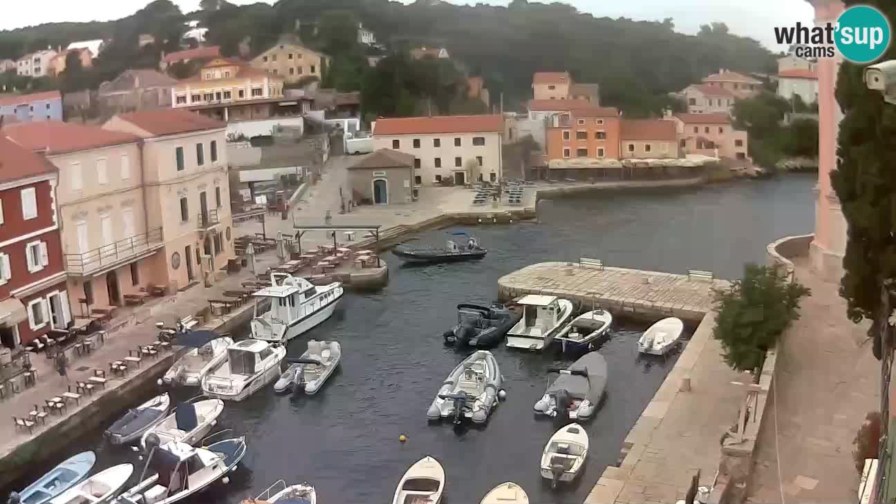 Webcam – Le port et la baie de Veli Lošinj