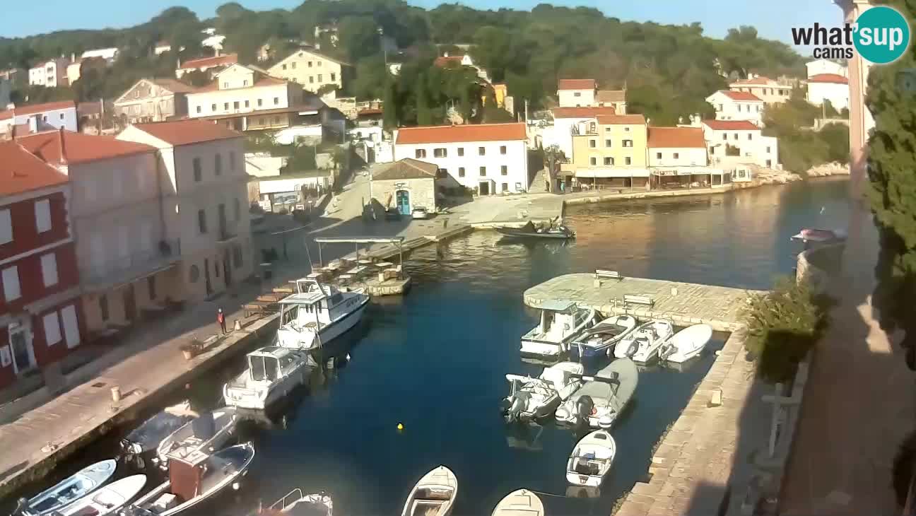 Webcam Live – The harbor and the bay of Veli Lošinj