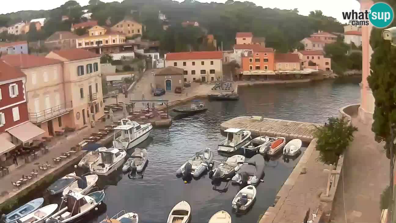 Webcam Live – The harbor and the bay of Veli Lošinj