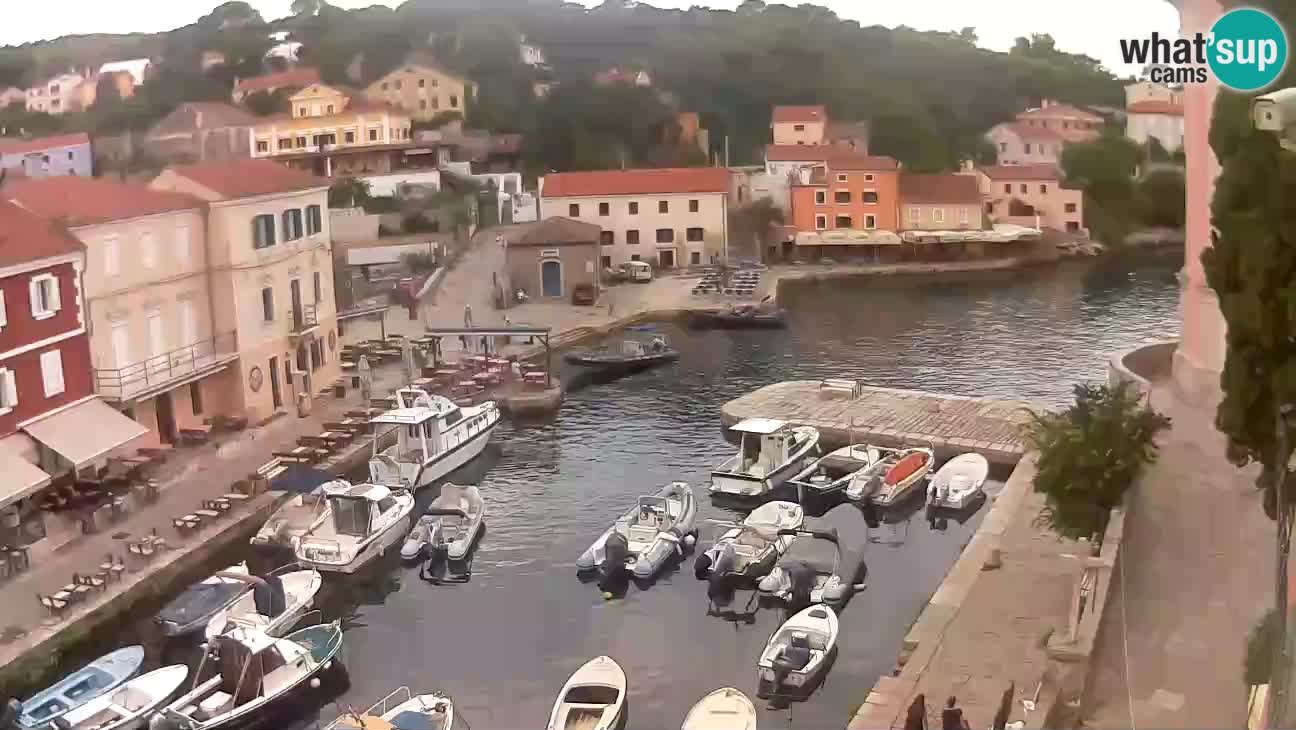 Webcam Live – The harbor and the bay of Veli Lošinj