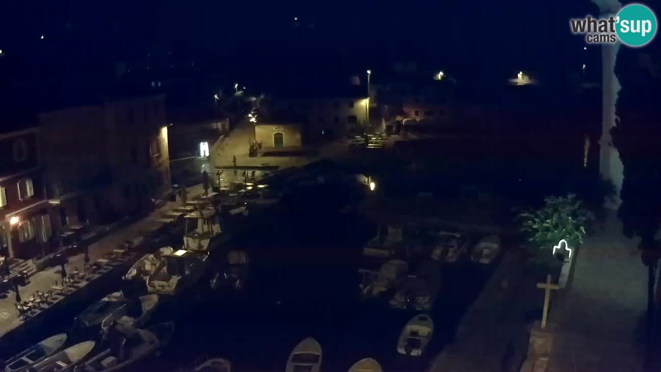 Webcam – Le port et la baie de Veli Lošinj