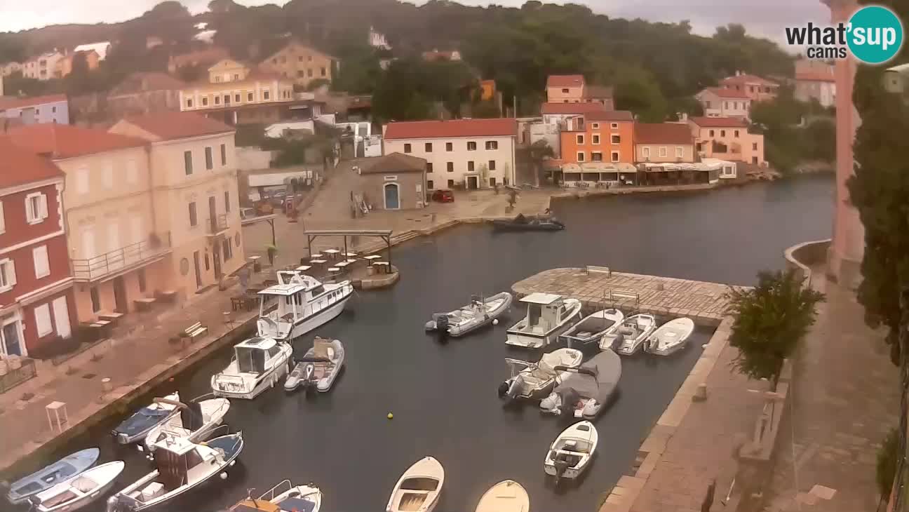 Webcam Live – The harbor and the bay of Veli Lošinj