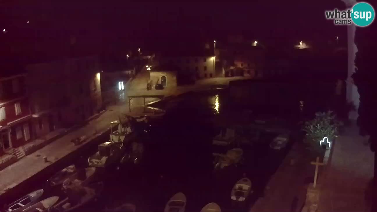 Webcam Live – The harbor and the bay of Veli Lošinj