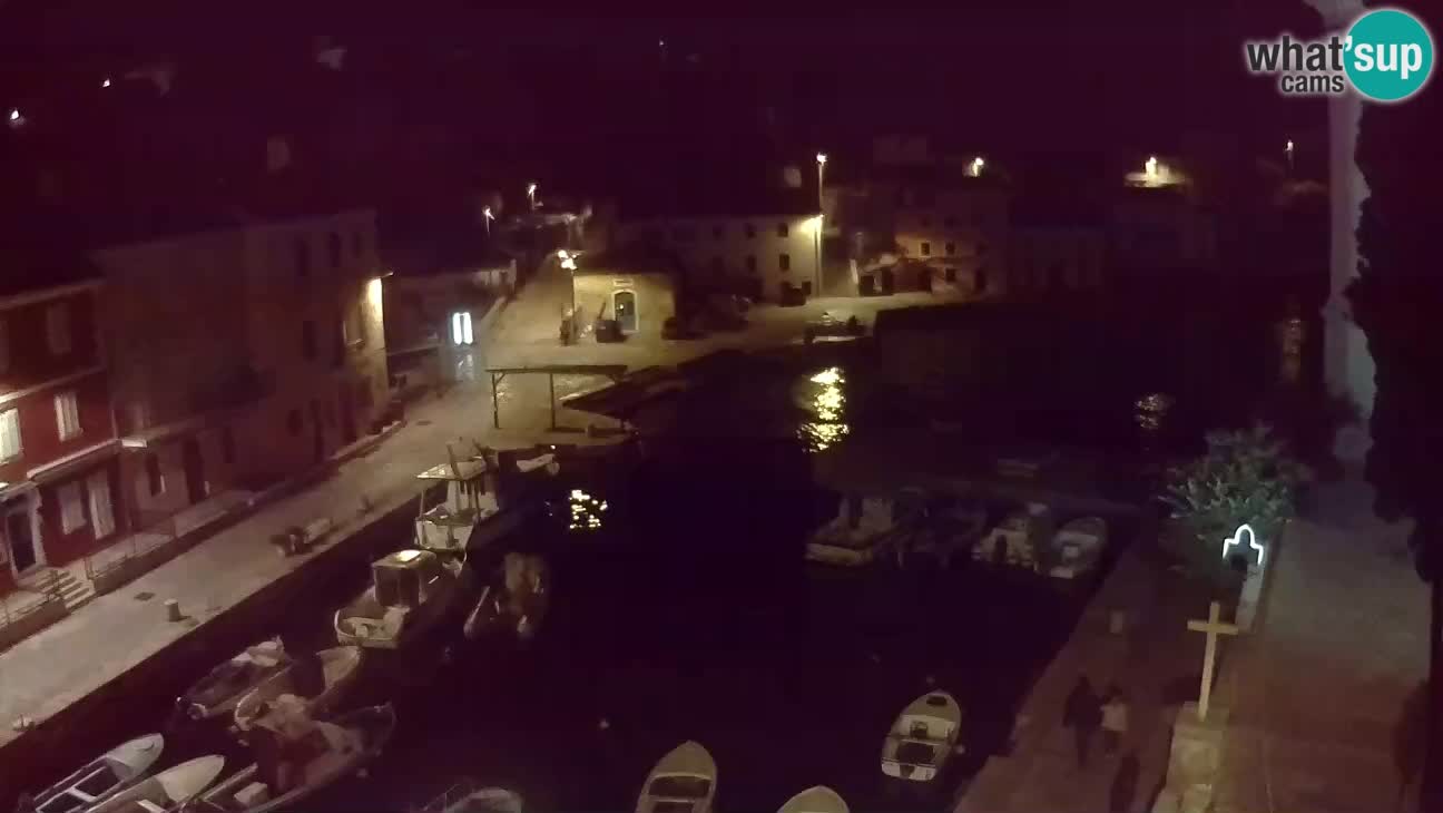 Webcam – Le port et la baie de Veli Lošinj