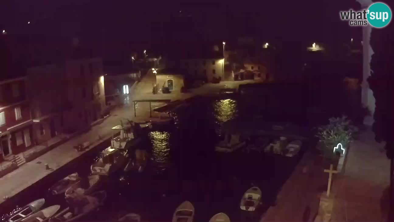 Webcam – Le port et la baie de Veli Lošinj