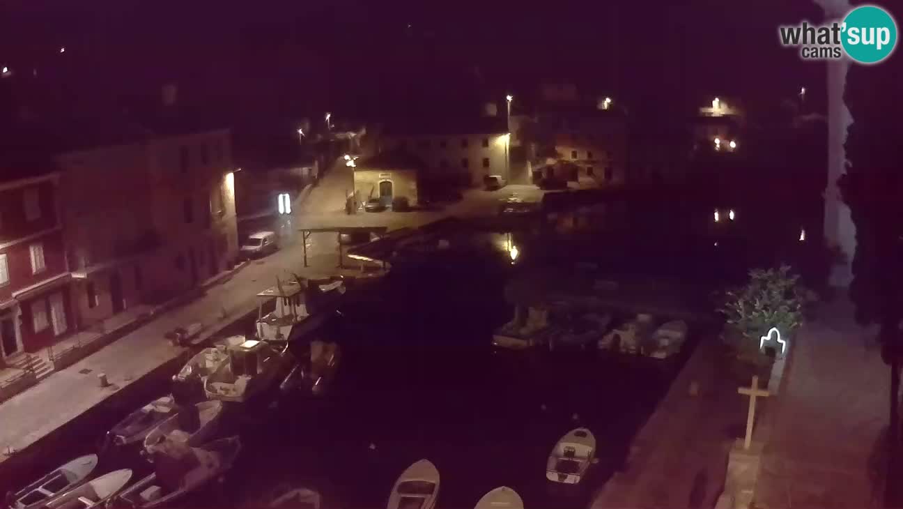 Webcam – Le port et la baie de Veli Lošinj