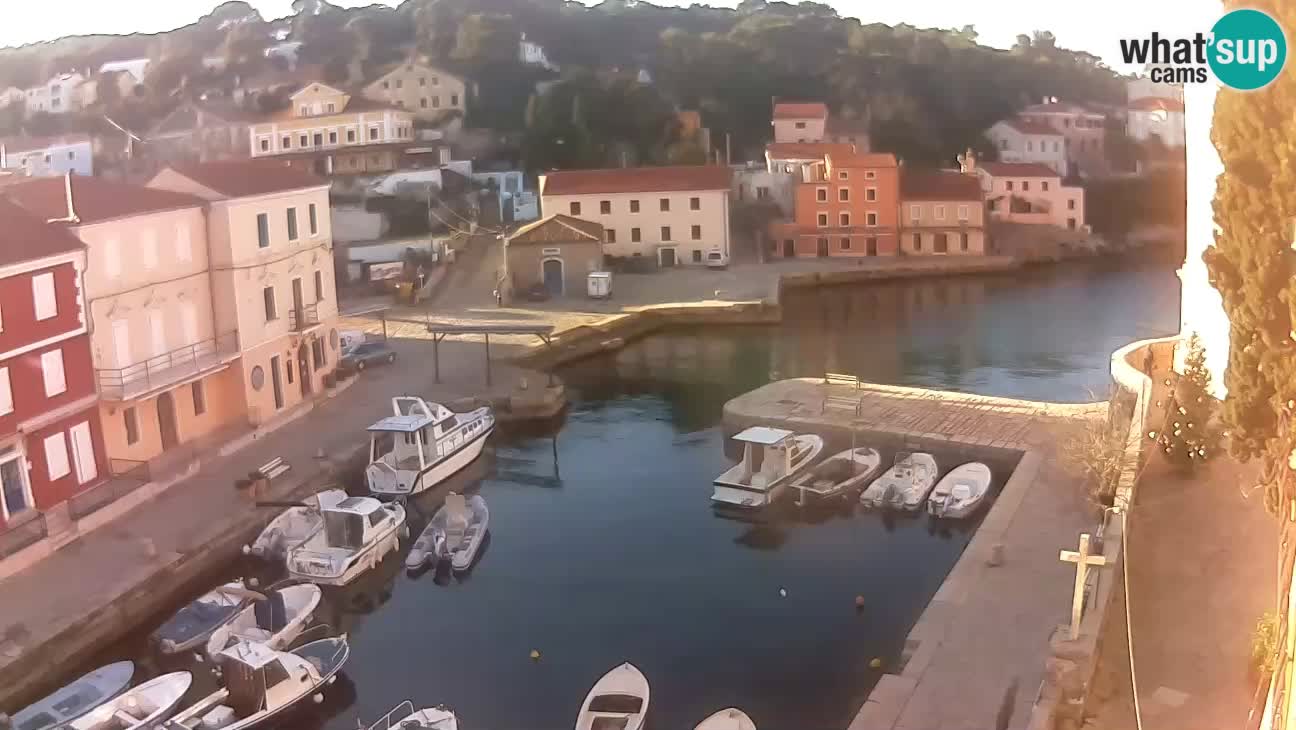 Webcam Live – The harbor and the bay of Veli Lošinj