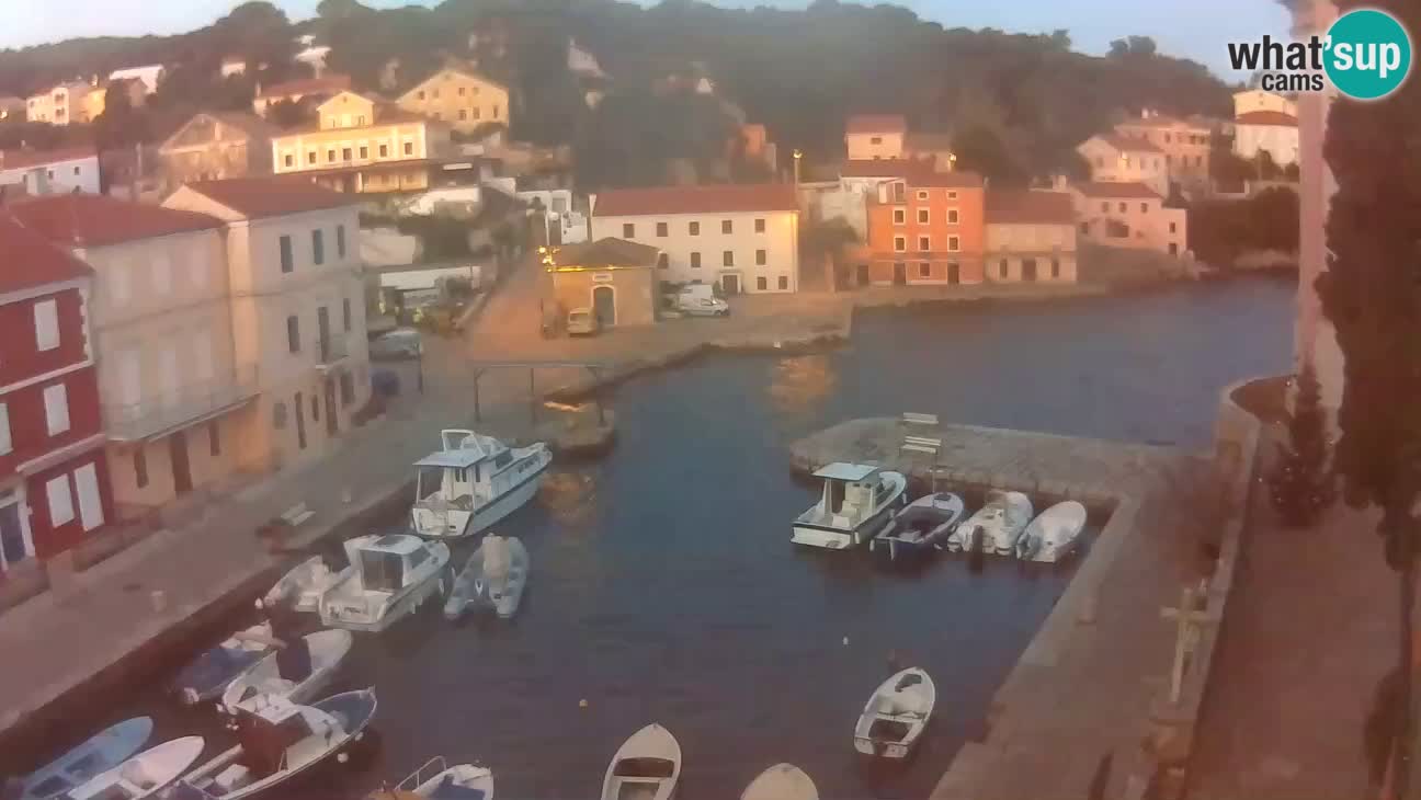 Webcam – Den Hafen und die Bucht von Veli Lošinj