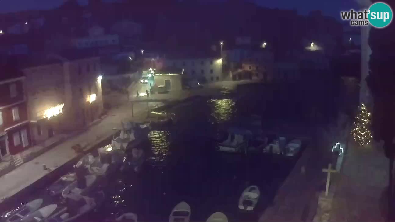 Webcam – Le port et la baie de Veli Lošinj