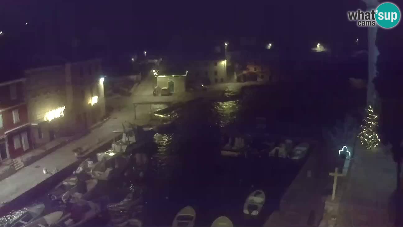 Webcam Live – The harbor and the bay of Veli Lošinj