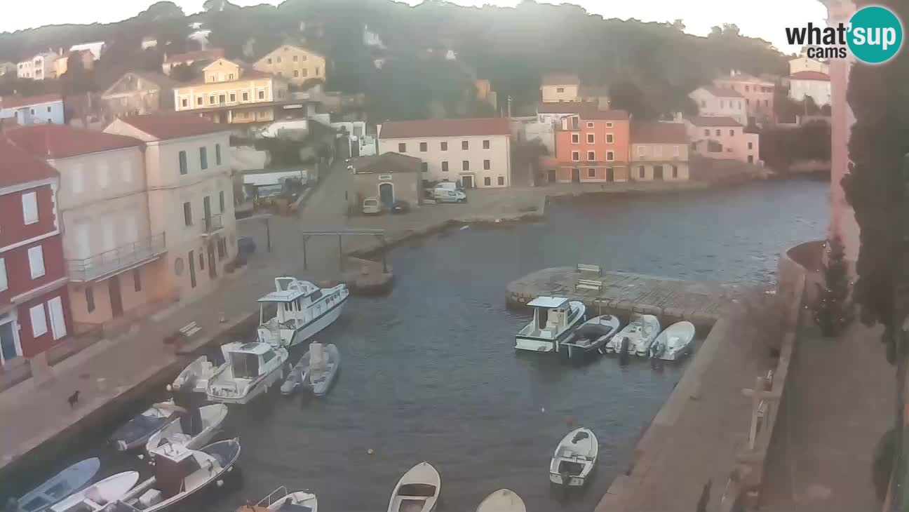 Webcam – Le port et la baie de Veli Lošinj