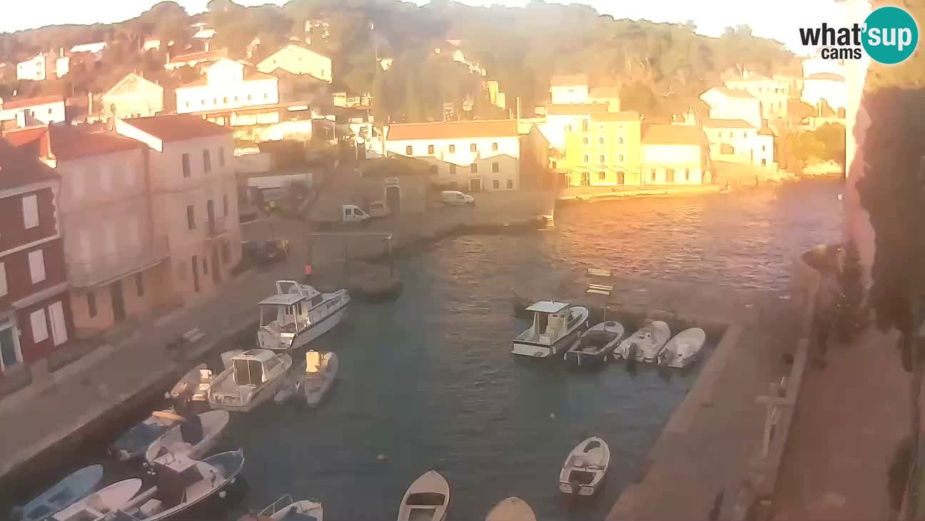 Webcam – Den Hafen und die Bucht von Veli Lošinj