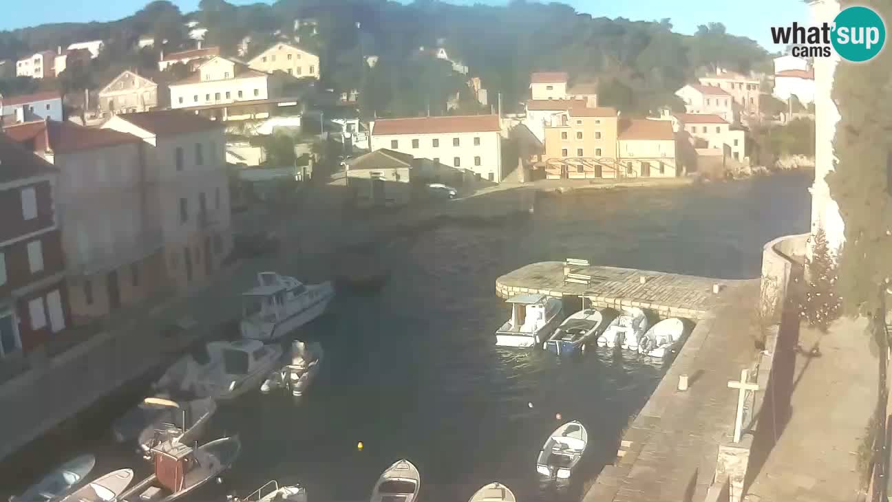 Webcam – Le port et la baie de Veli Lošinj