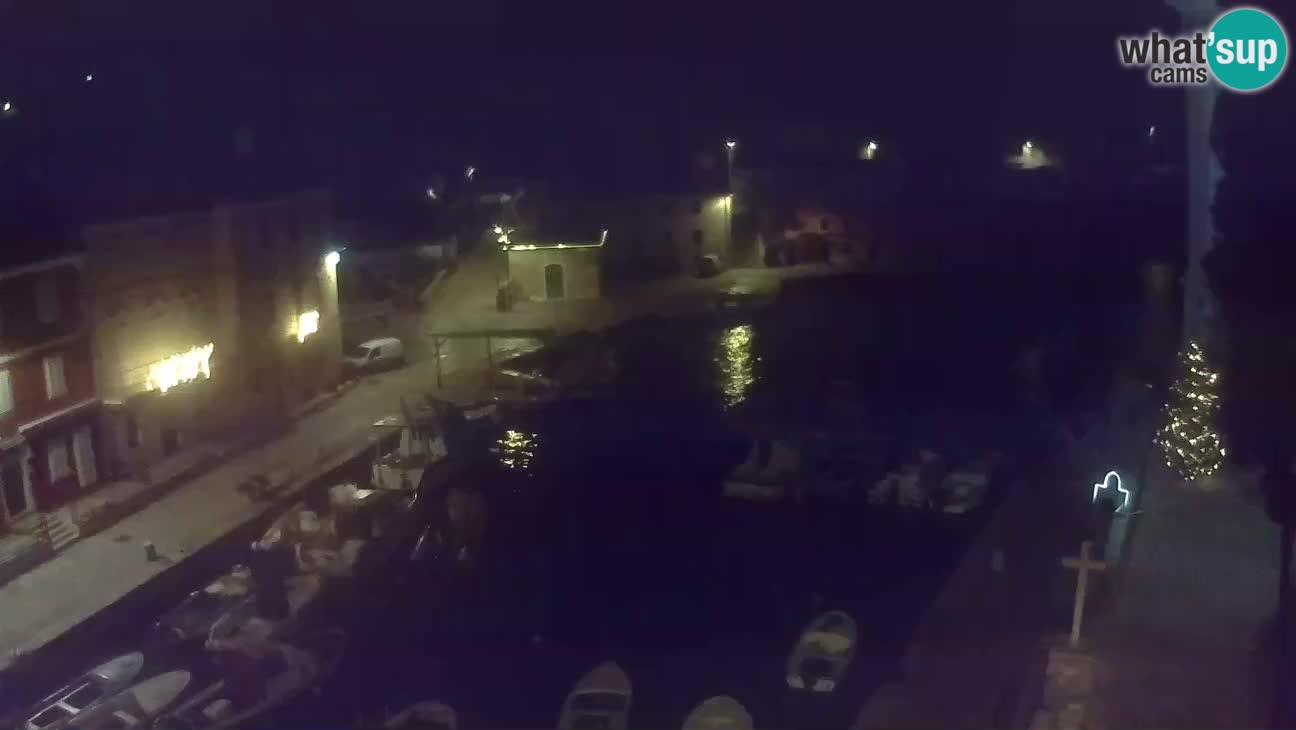 Webcam Live – The harbor and the bay of Veli Lošinj