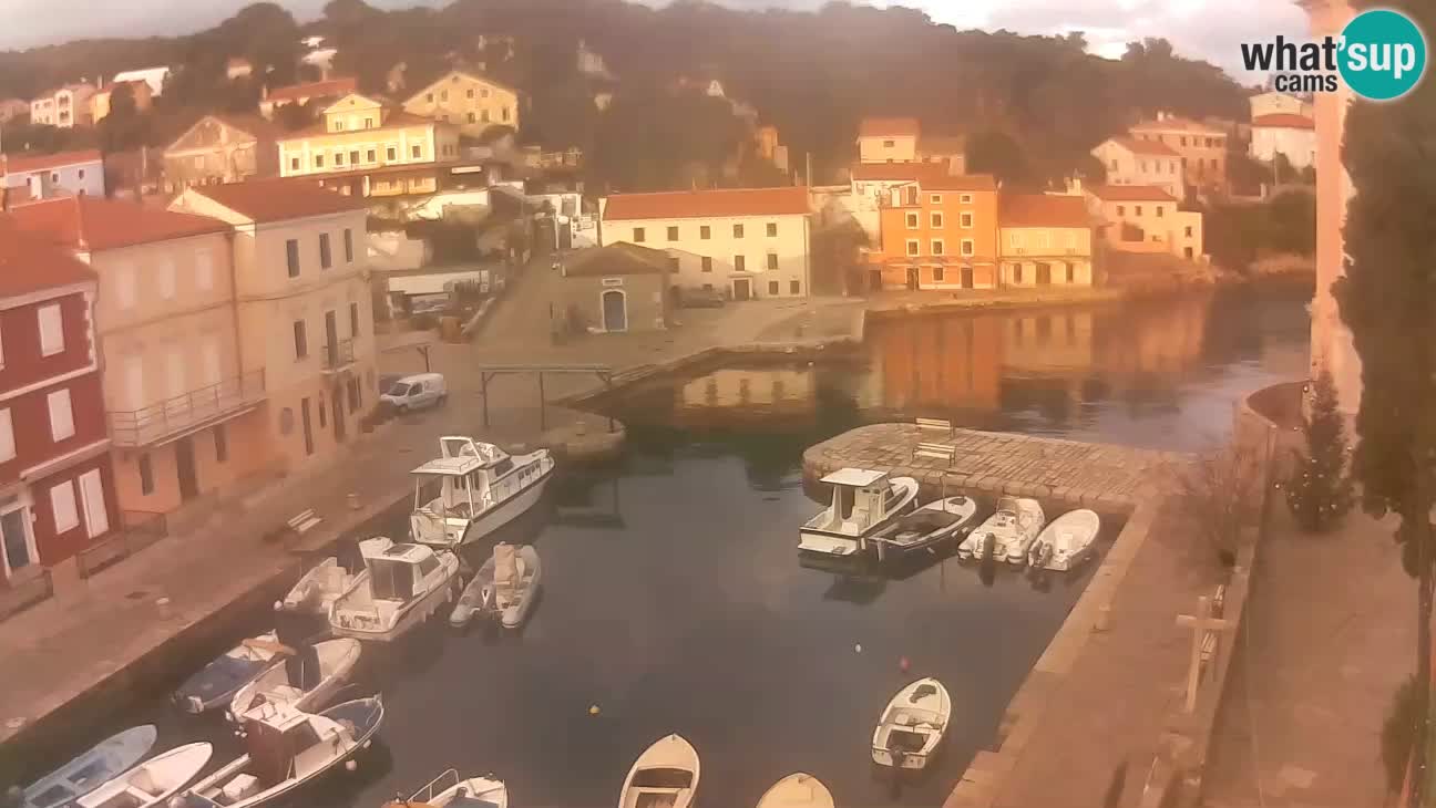 Webcam – Den Hafen und die Bucht von Veli Lošinj