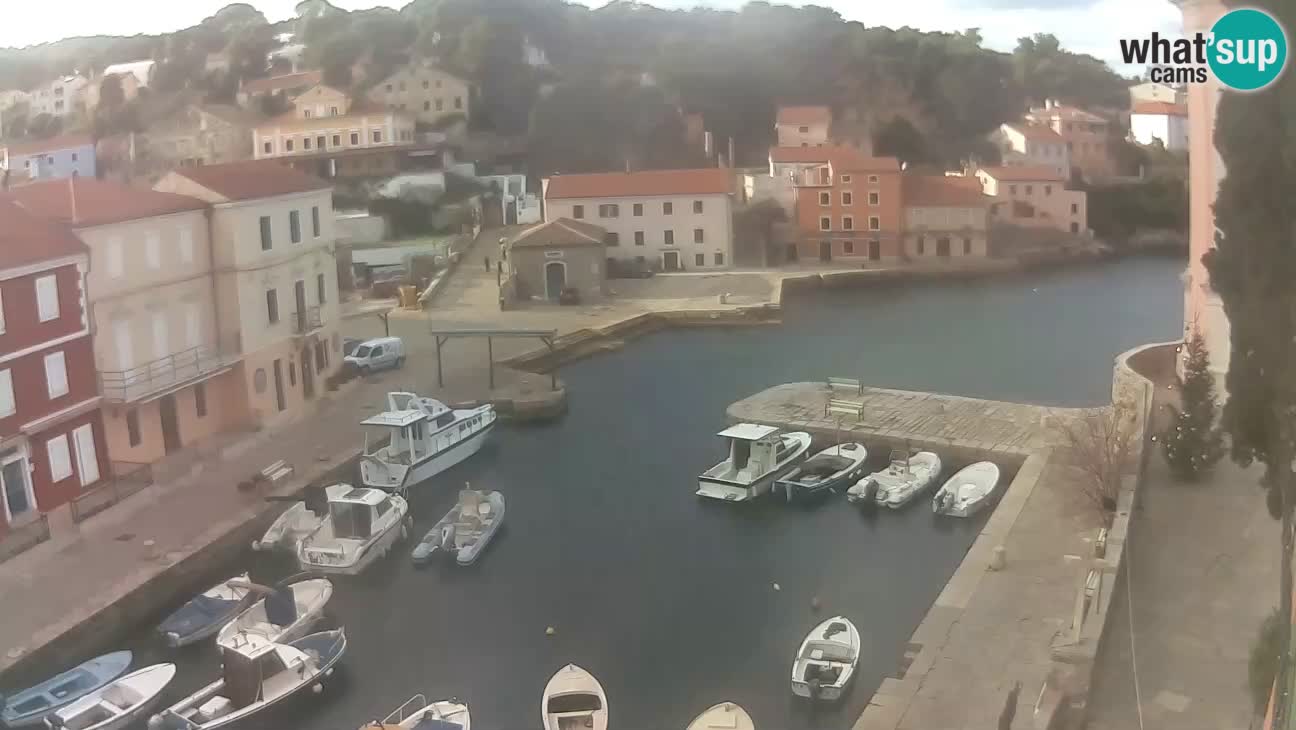 Webcam – Den Hafen und die Bucht von Veli Lošinj