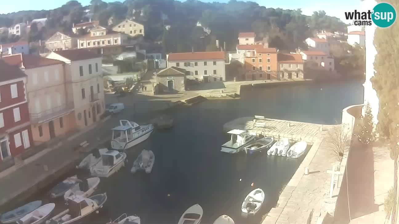 Webcam Live – The harbor and the bay of Veli Lošinj