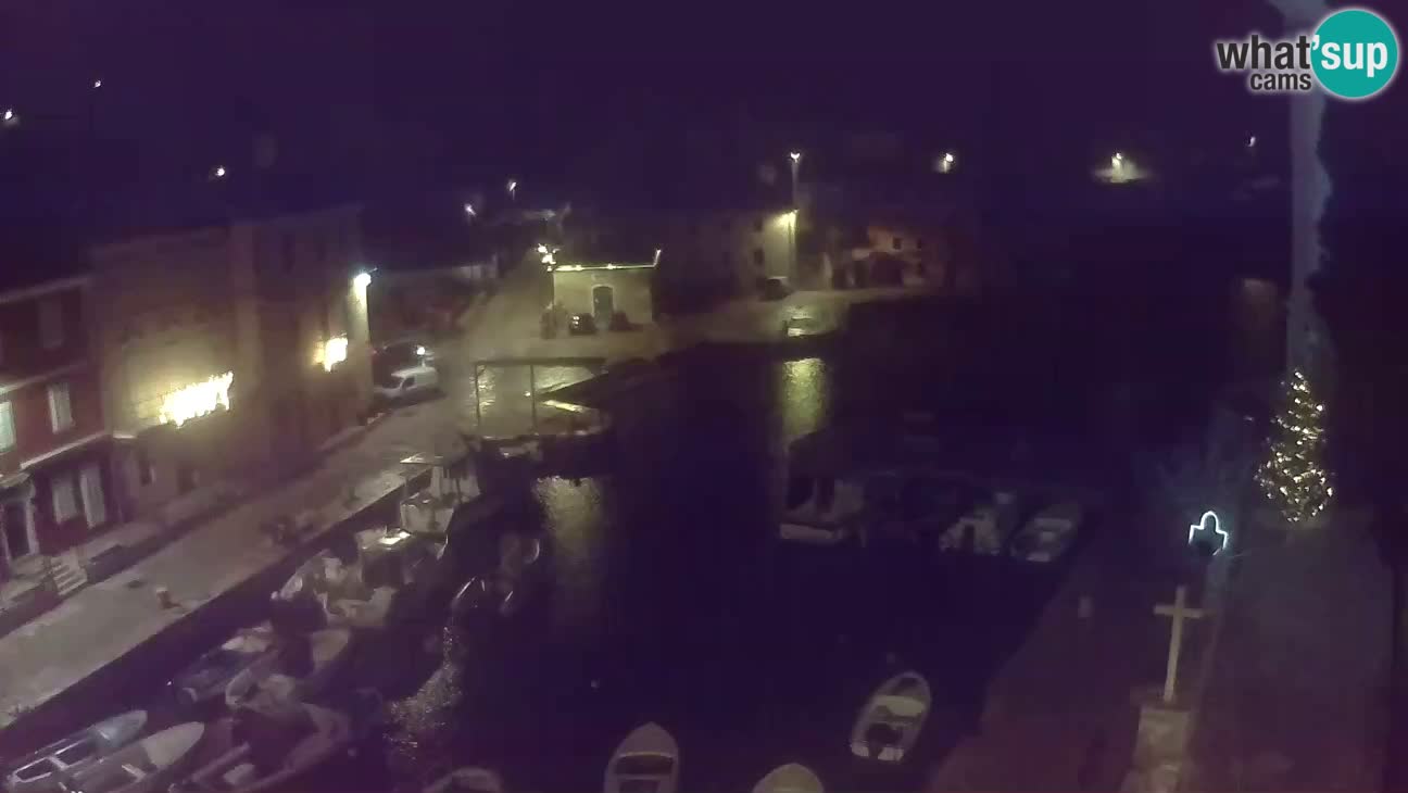 Webcam Live – The harbor and the bay of Veli Lošinj