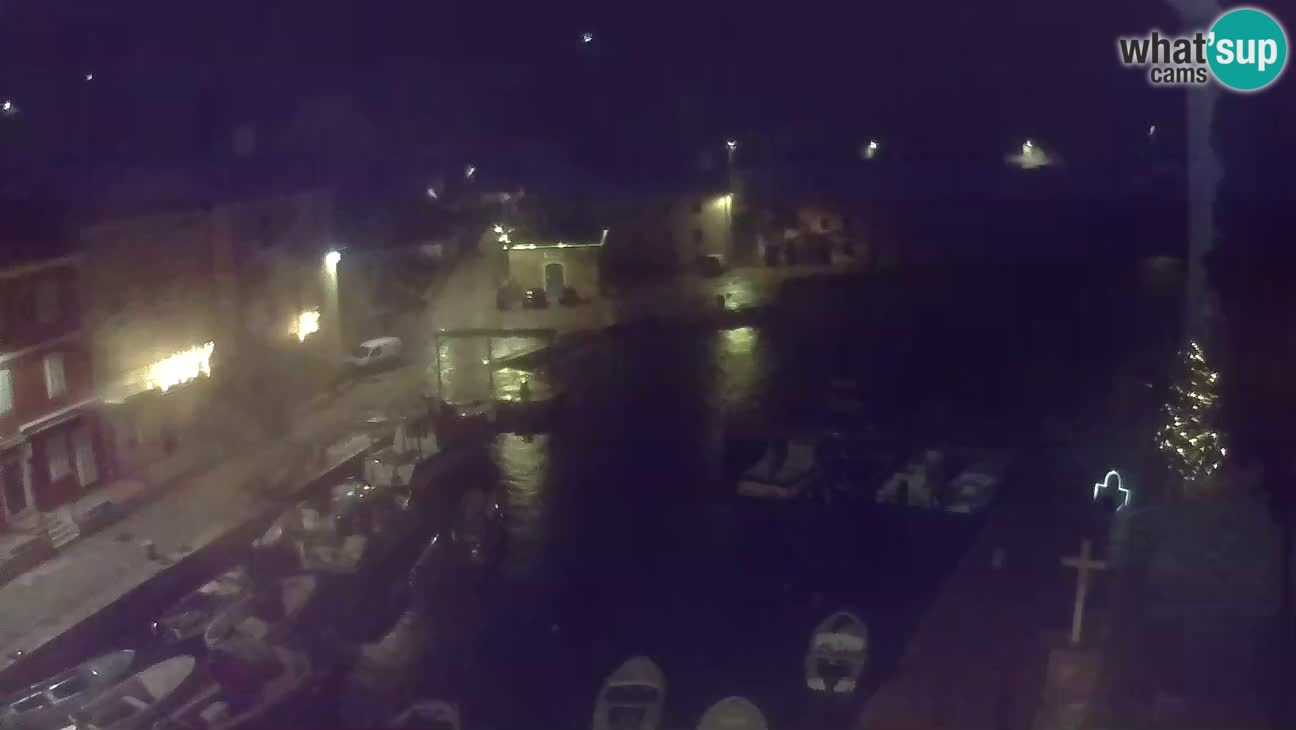 Webcam – Le port et la baie de Veli Lošinj