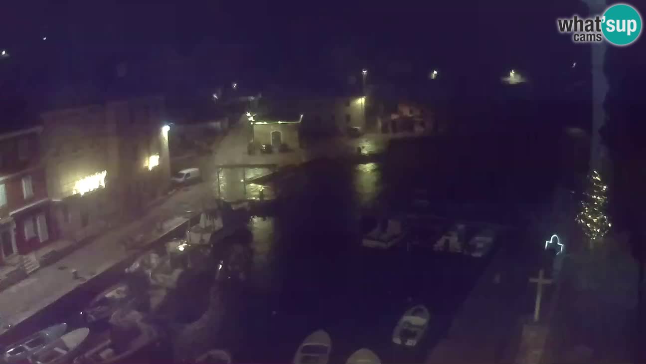 Webcam – Le port et la baie de Veli Lošinj