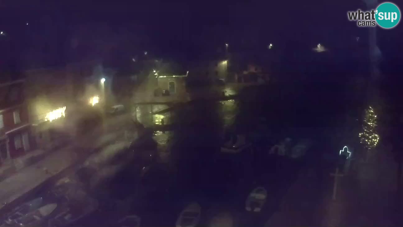 Webcam – Le port et la baie de Veli Lošinj