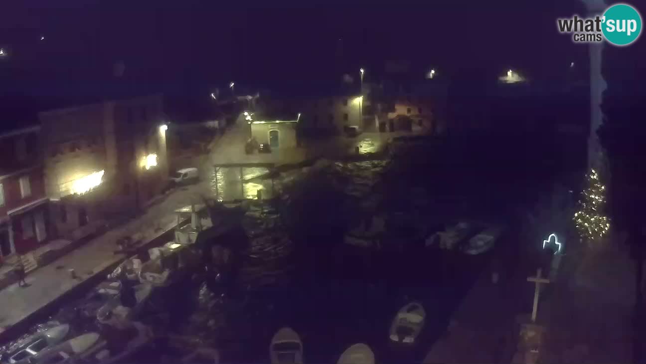 Webcam – Le port et la baie de Veli Lošinj