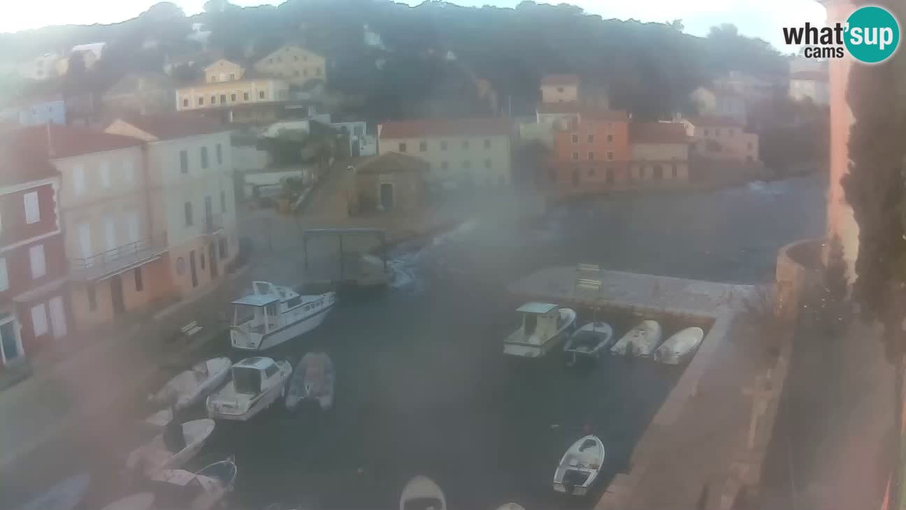 Webcam – Le port et la baie de Veli Lošinj