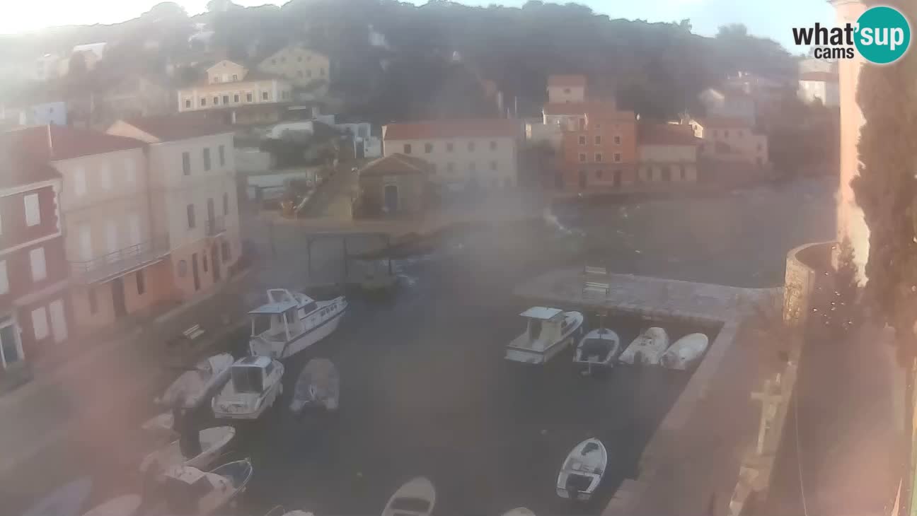 Webcam Live – The harbor and the bay of Veli Lošinj