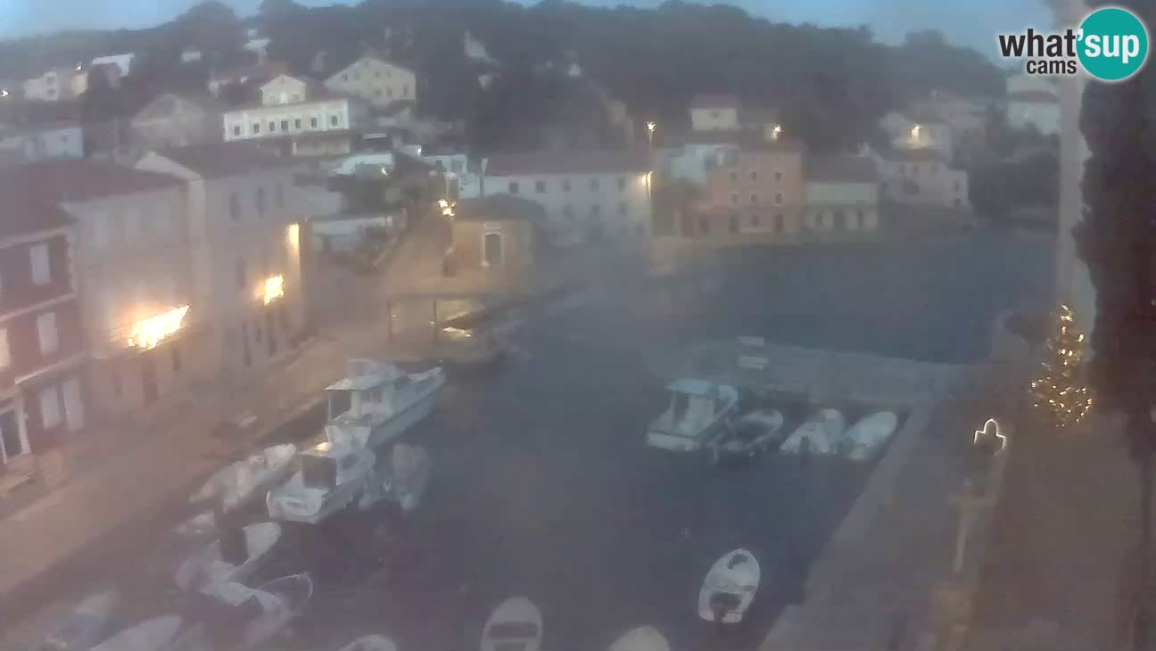 Webcam – Le port et la baie de Veli Lošinj