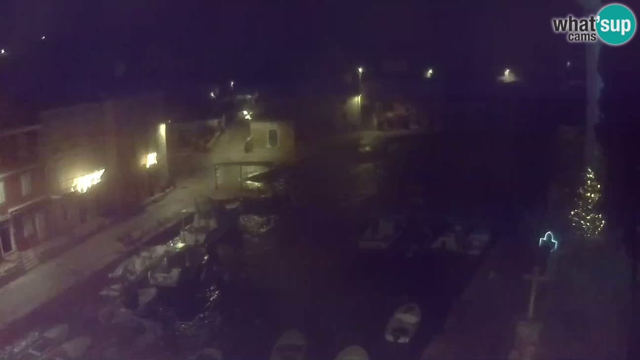 Webcam Live – The harbor and the bay of Veli Lošinj