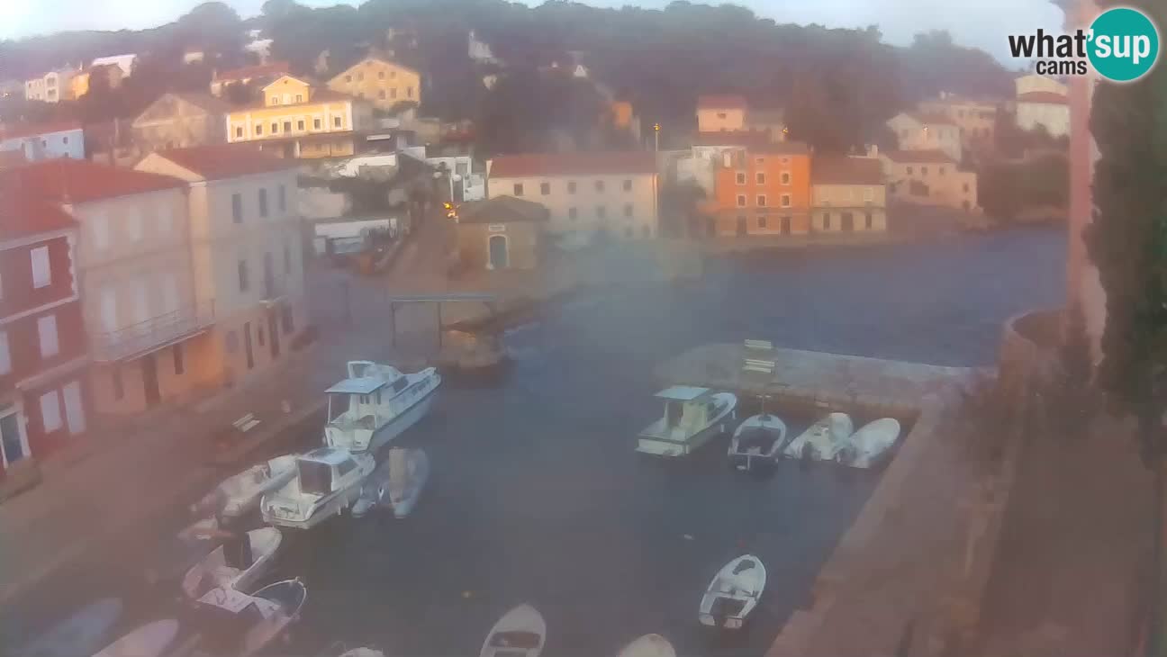 Webcam – Le port et la baie de Veli Lošinj