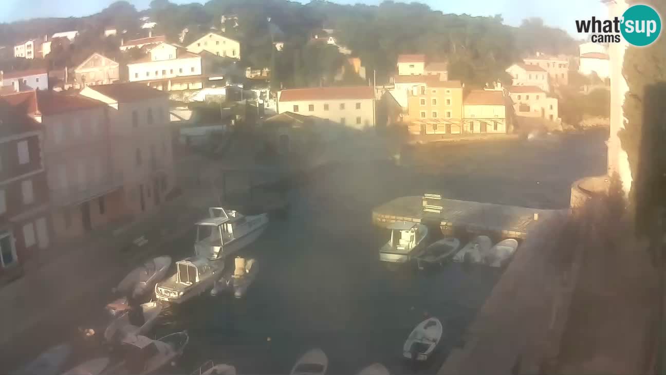 Webcam – Den Hafen und die Bucht von Veli Lošinj