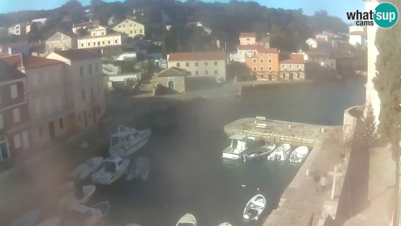 Webcam Live – The harbor and the bay of Veli Lošinj