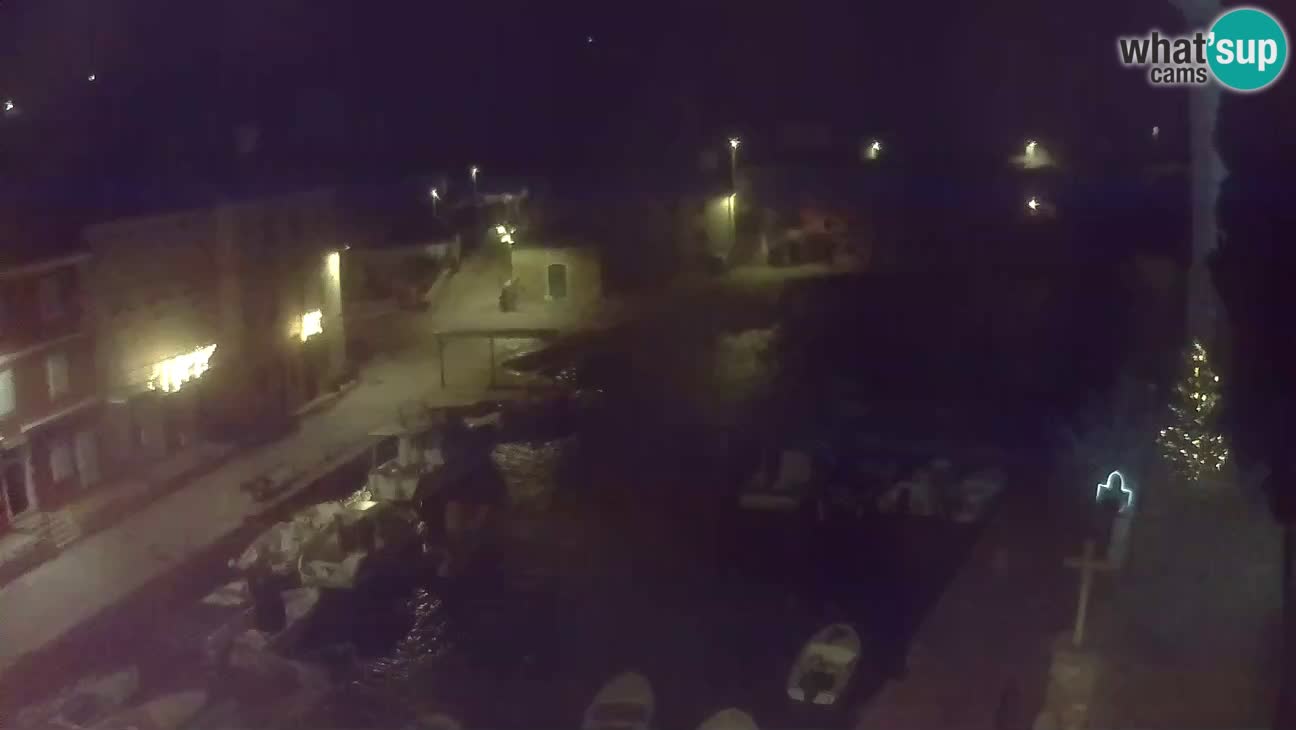 Webcam Live – The harbor and the bay of Veli Lošinj