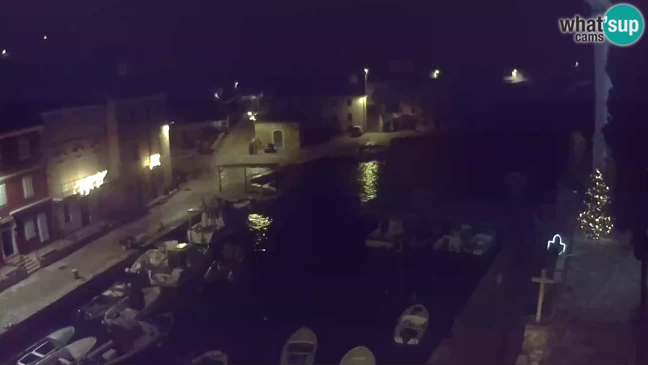 Webcam – Le port et la baie de Veli Lošinj