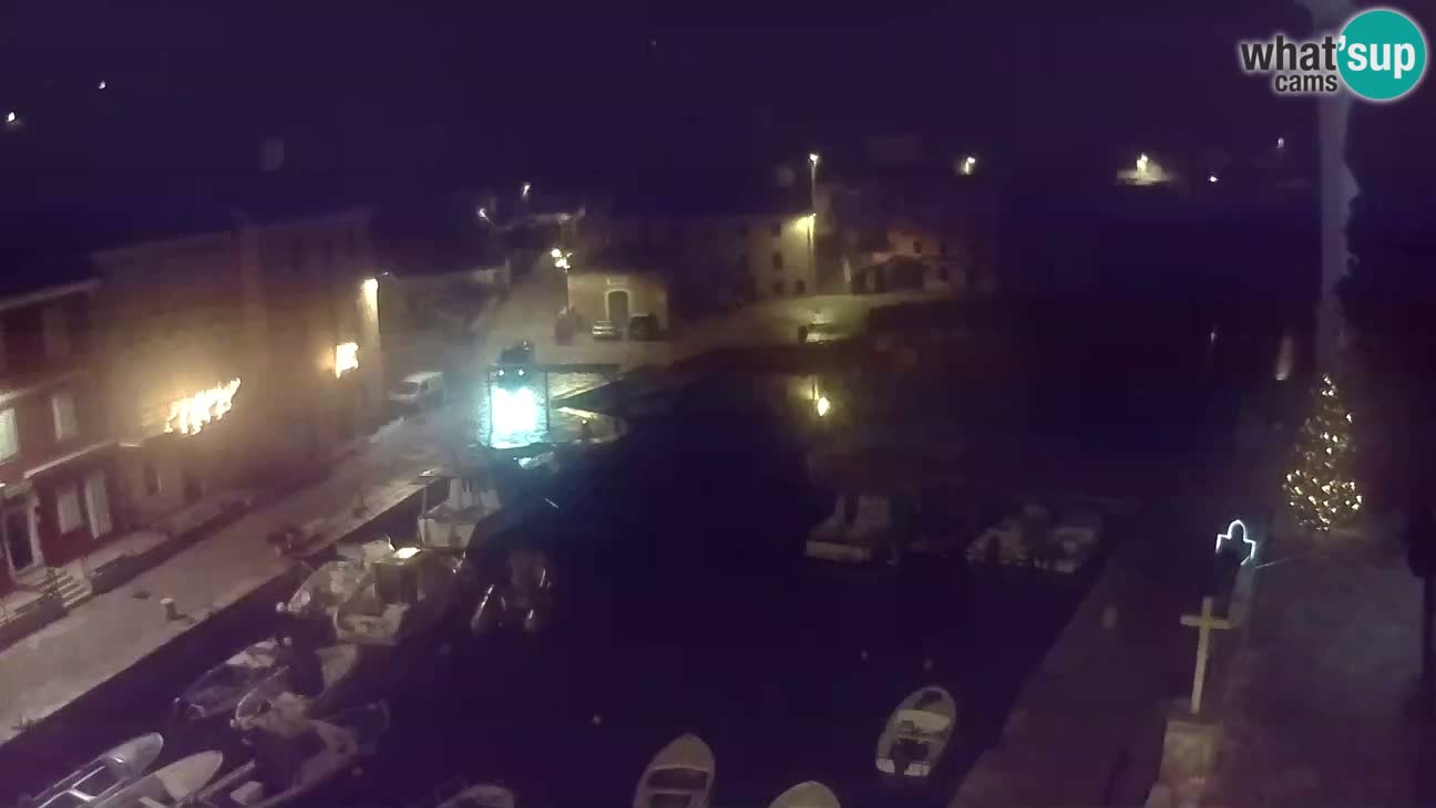 Webcam – Le port et la baie de Veli Lošinj