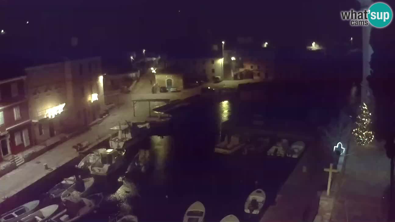 Webcam – Le port et la baie de Veli Lošinj