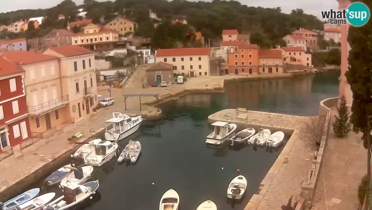 Webcam – Den Hafen und die Bucht von Veli Lošinj