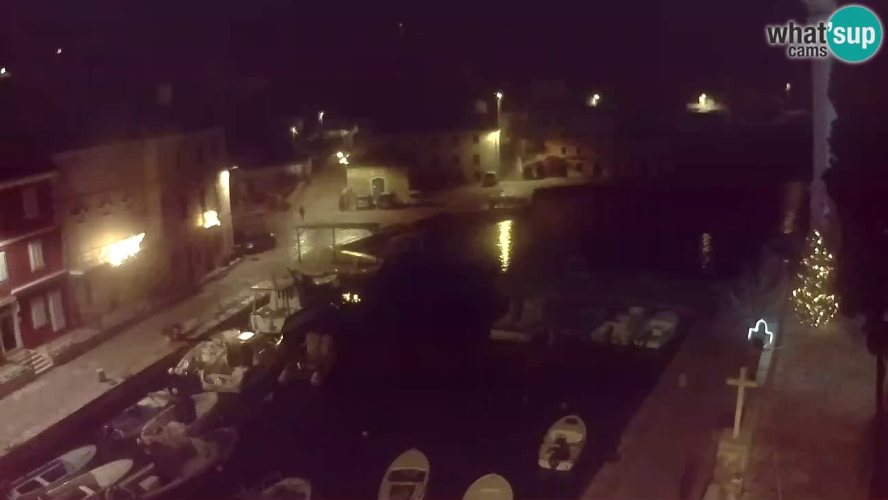 Webcam Live – The harbor and the bay of Veli Lošinj