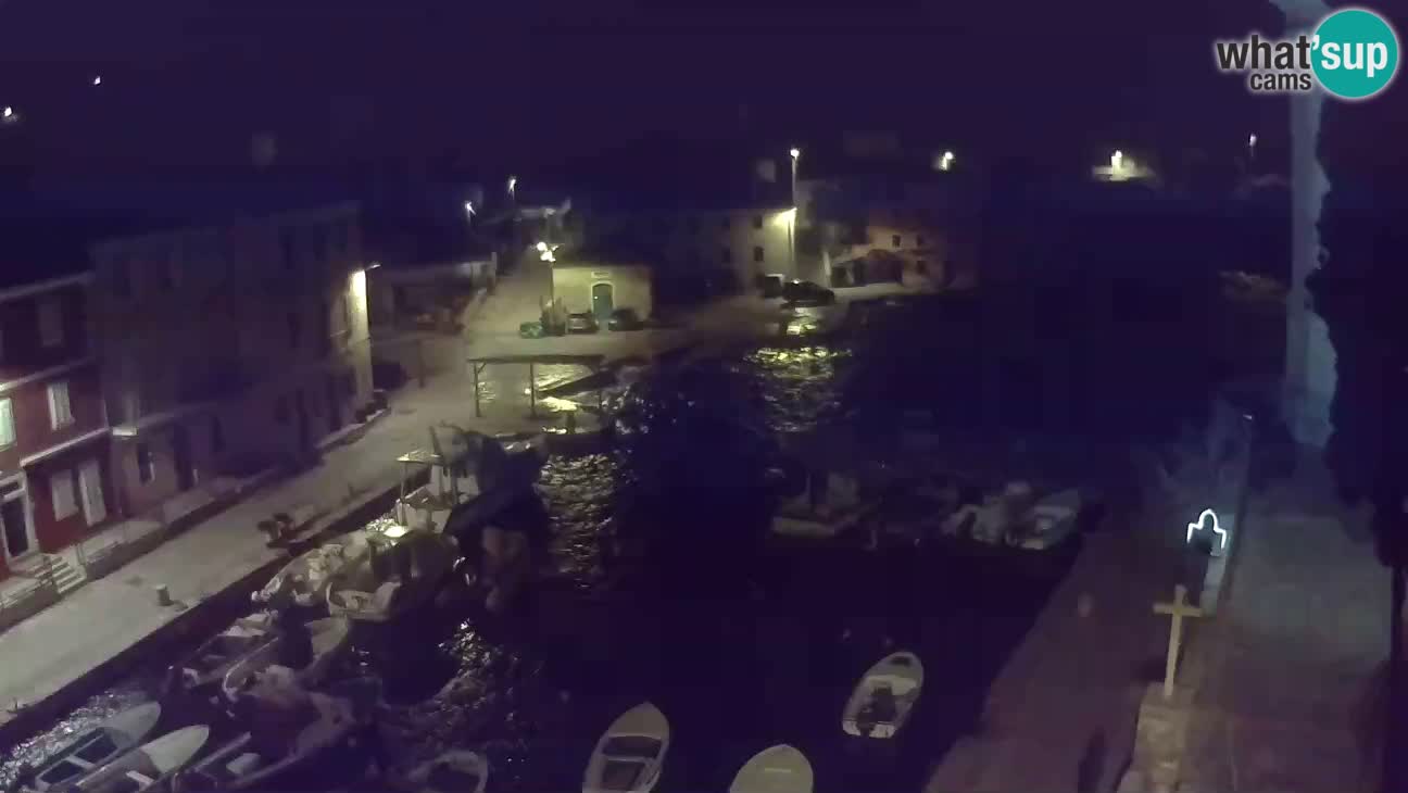 Webcam Live – The harbor and the bay of Veli Lošinj