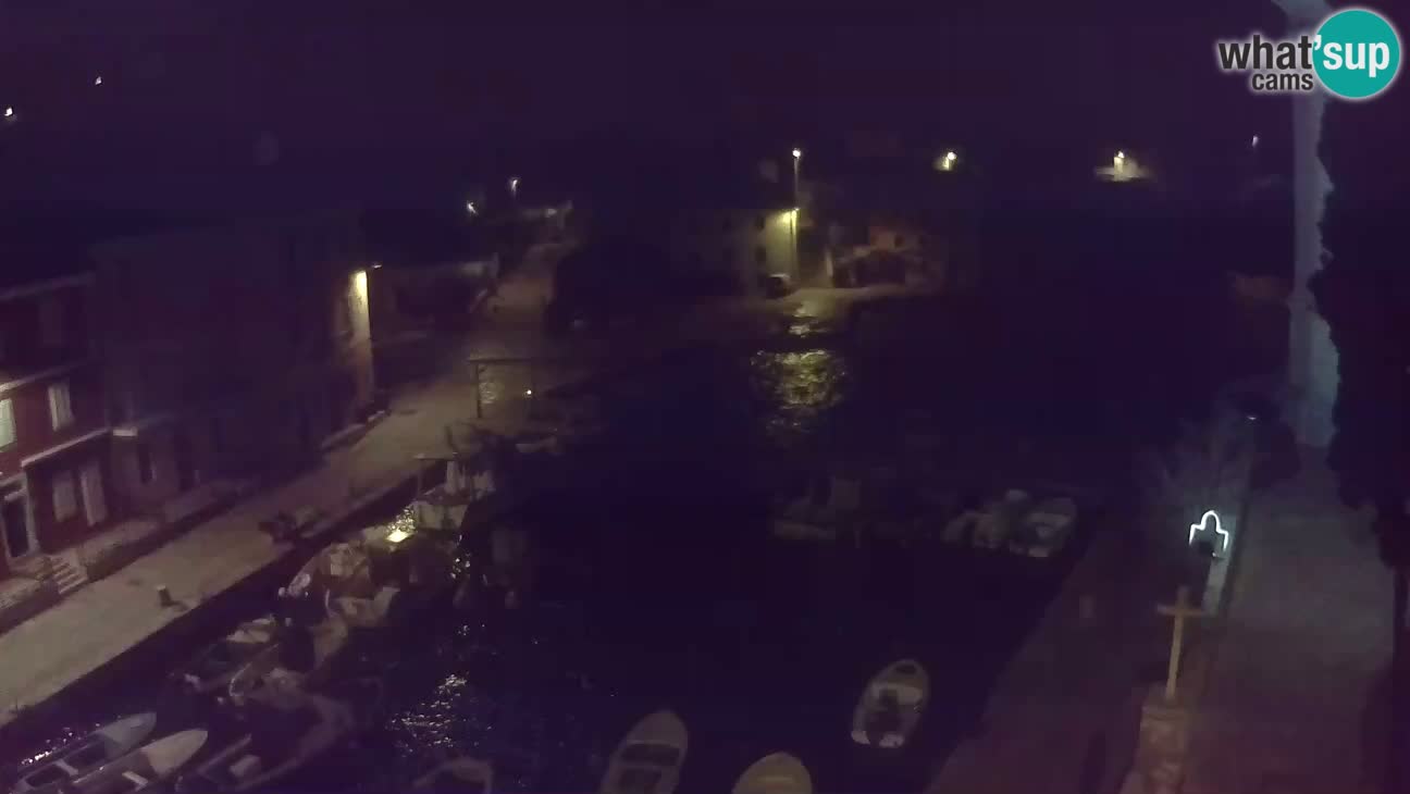 Webcam – Le port et la baie de Veli Lošinj